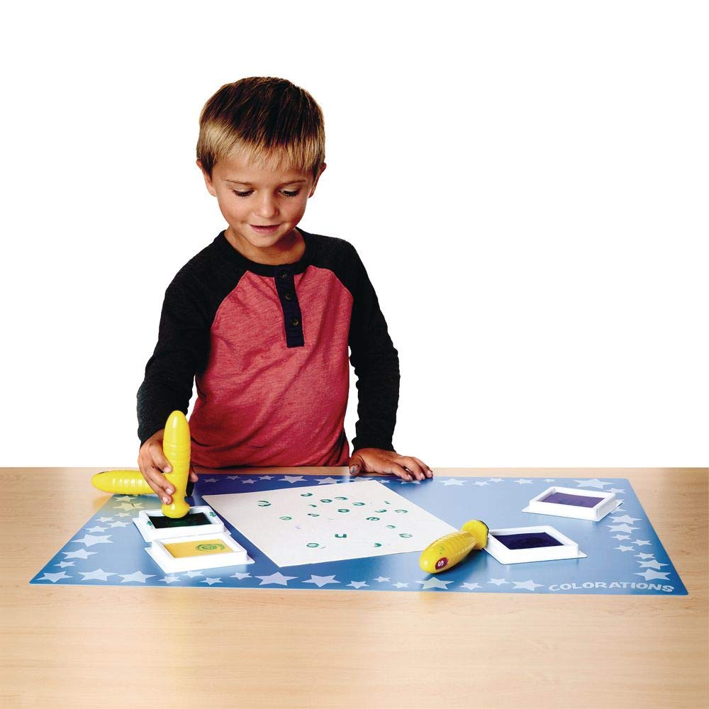 Colorations Flexible, Plastic Mats, Set Of 6, Reusable, Sturdy, Durable, Washable, Multi-Use, Art, Crafts, Painting, Coloring, Kids Activity, Kids Mats, Art Supplies, Classroom, Home, (Model: Tidy)