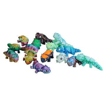 (2 Pack) Mystery Baby Bearded Dragon | Articulating Fidget Toy