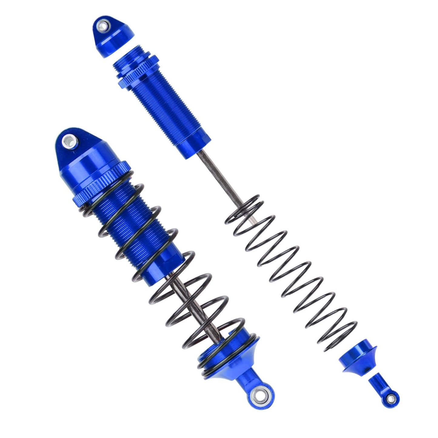 HobbyPark Aluminum Shocks for Arrma 1/10 Granite 4x4 Bigrock Senton Typhon 3s 6s Blx Shock Absorber Assembled Front & Rear, Repl
