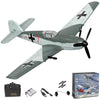 Anburi Rc Plane, 3 Channel Bf - 109 Remote Control Airplane, 2.4Ghz & 6 Axis Gyro Stabilizer, 2 Batteries Included, Ideal For Ad