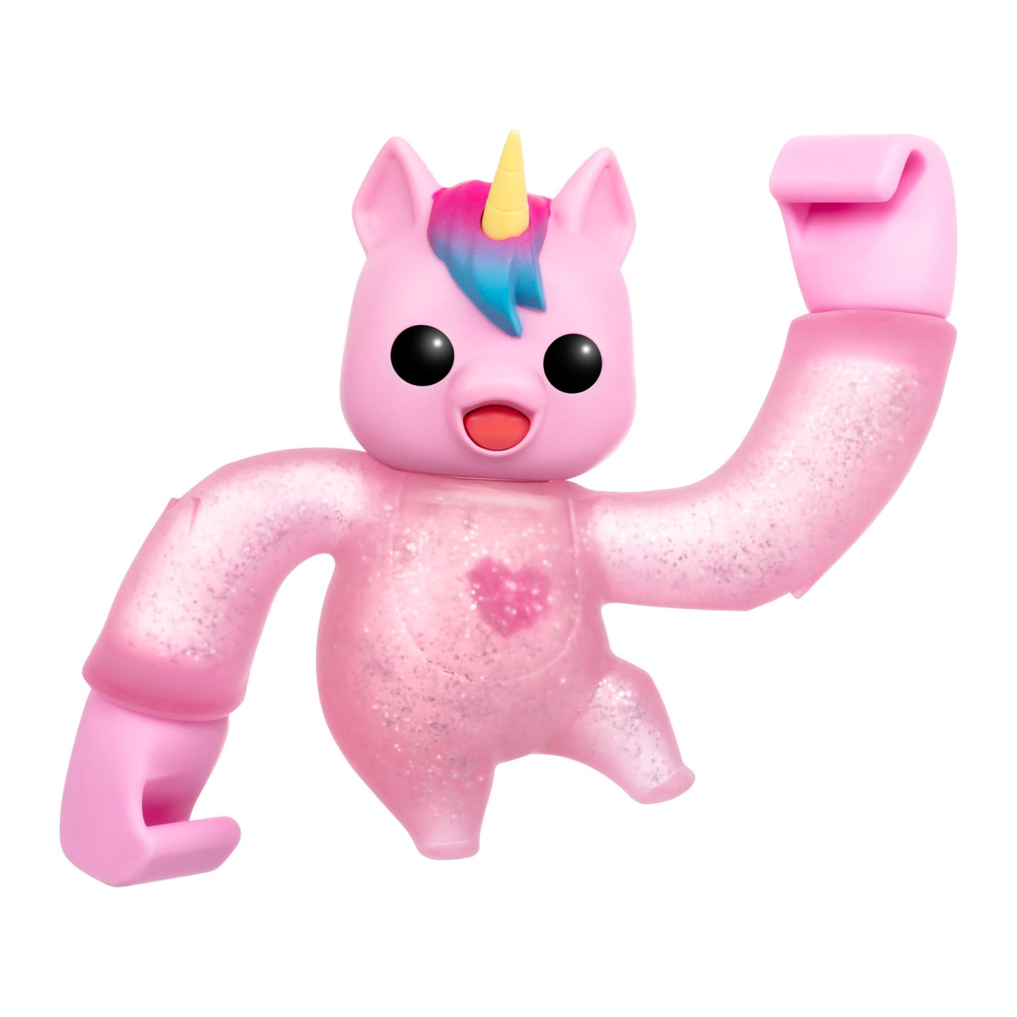 Little Live Pets Hug N' Hang Zoogooz - Uoolla Unicorn. Interactive Electronic Squishy Stretchy Toy Pet With 70+ Sounds & Reactions. Stretch, Squish & Link Their Hands. Display Them & Hang Them Around