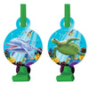 Creative Converting Ocean Party Blowers, 5.25” X 2.55”, Multicolor