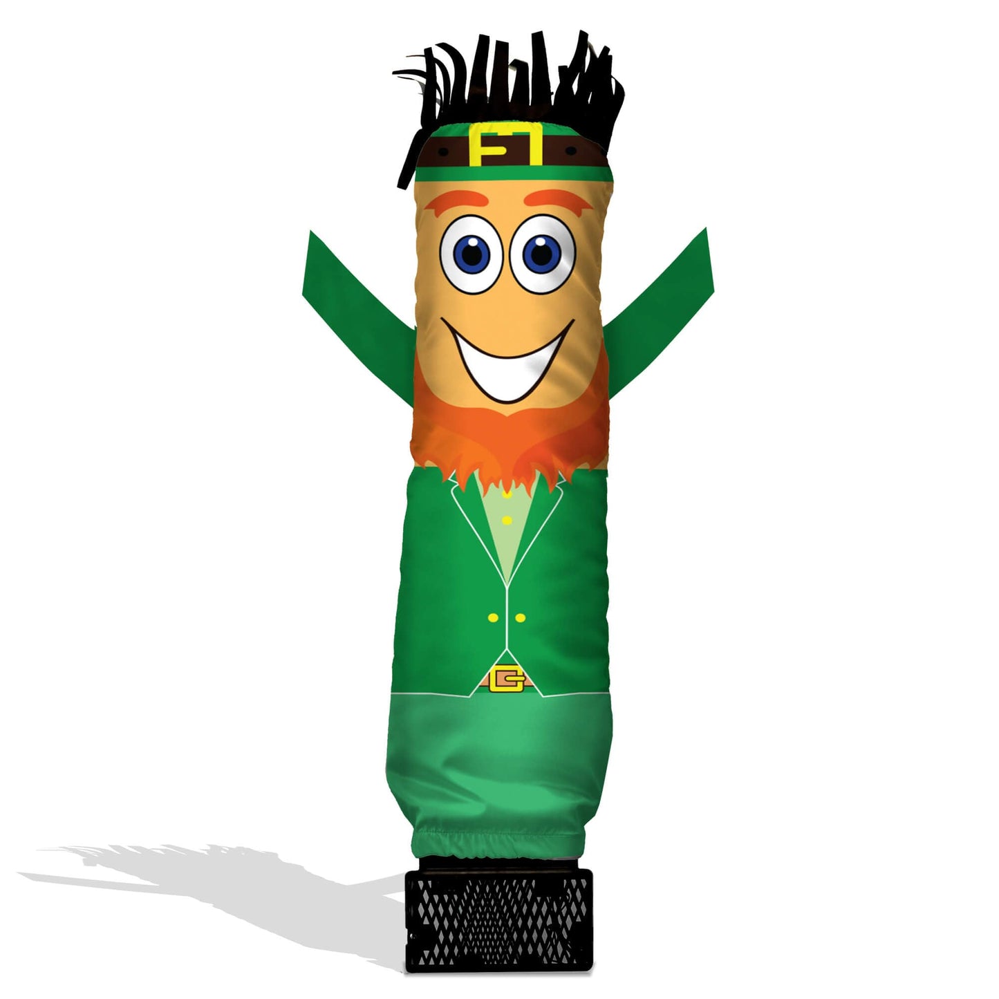 Lookourway Air Dancers Mini Inflatable Tube Man Set - 29' Wacky Waving Inflatable Tube Guy With Blower For Desktop Advertising - St. Patrick'S Day Leprechaun
