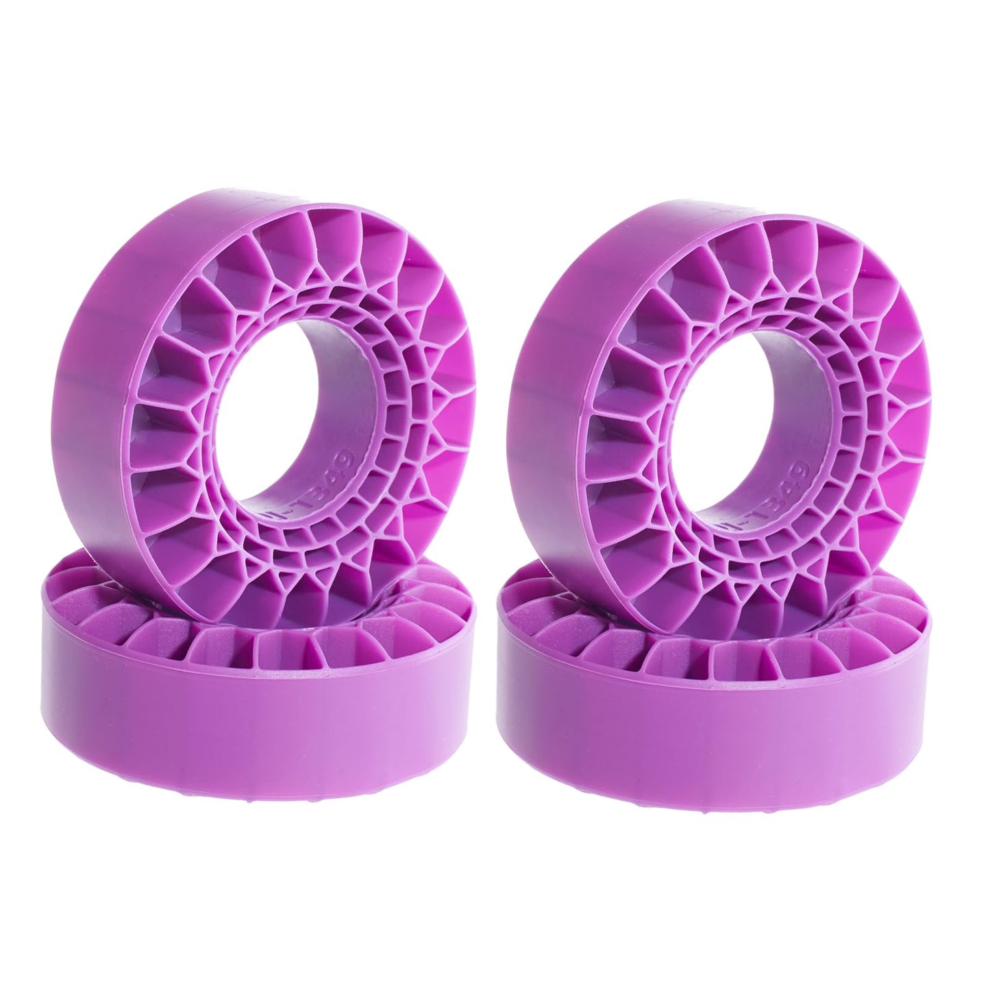 1.0 inch Purple Silicone Rubber Inserts for 72-74 * 27mm Tires