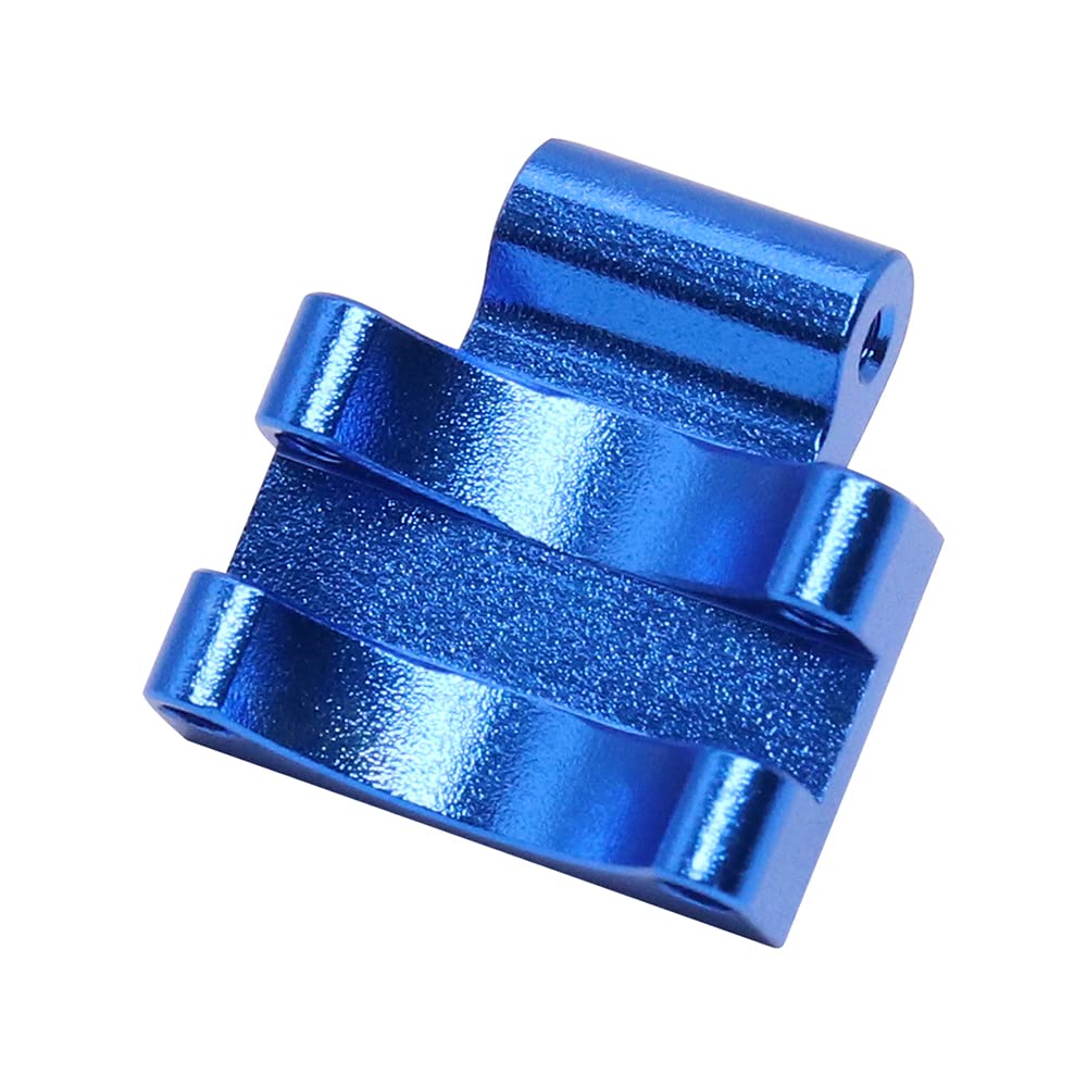 GTHELE Aluminum Rear Axle Truss Upper Link Mount for Axial SCX24 C10 JLU Gladiator Bronco Upgrade Part (Dark Blue)