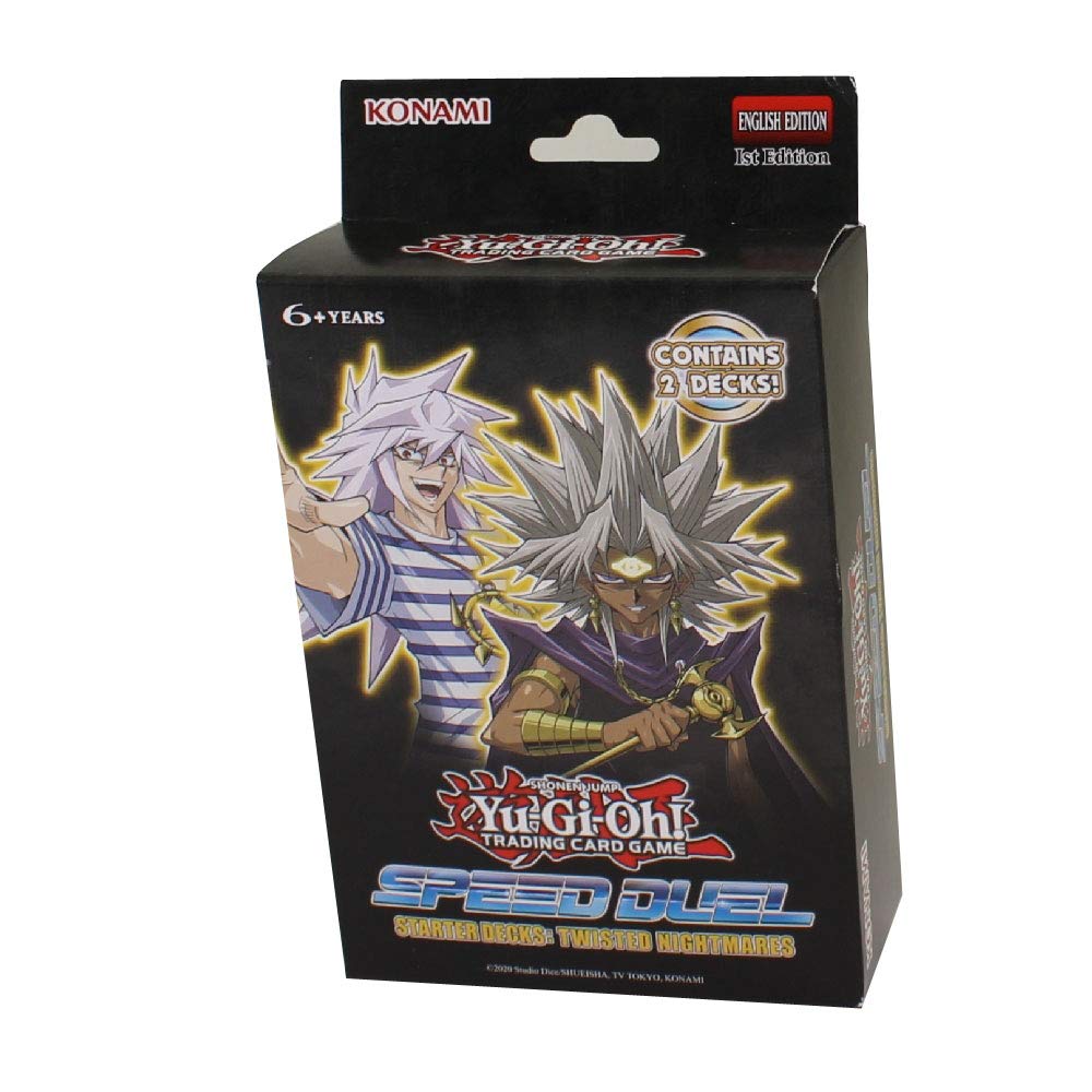 Konami YuGiOh Speed Duel Starter Deck: Twisted Nightmares - Multicoloured, Model 84806