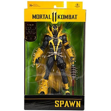 Mcfarlane Toys 7-Inch Mortal Kombat 11 Spawn Figure: Curse Of Apocalypse, 22 Moving Parts, Collector'S Stand Base - Ages 14+