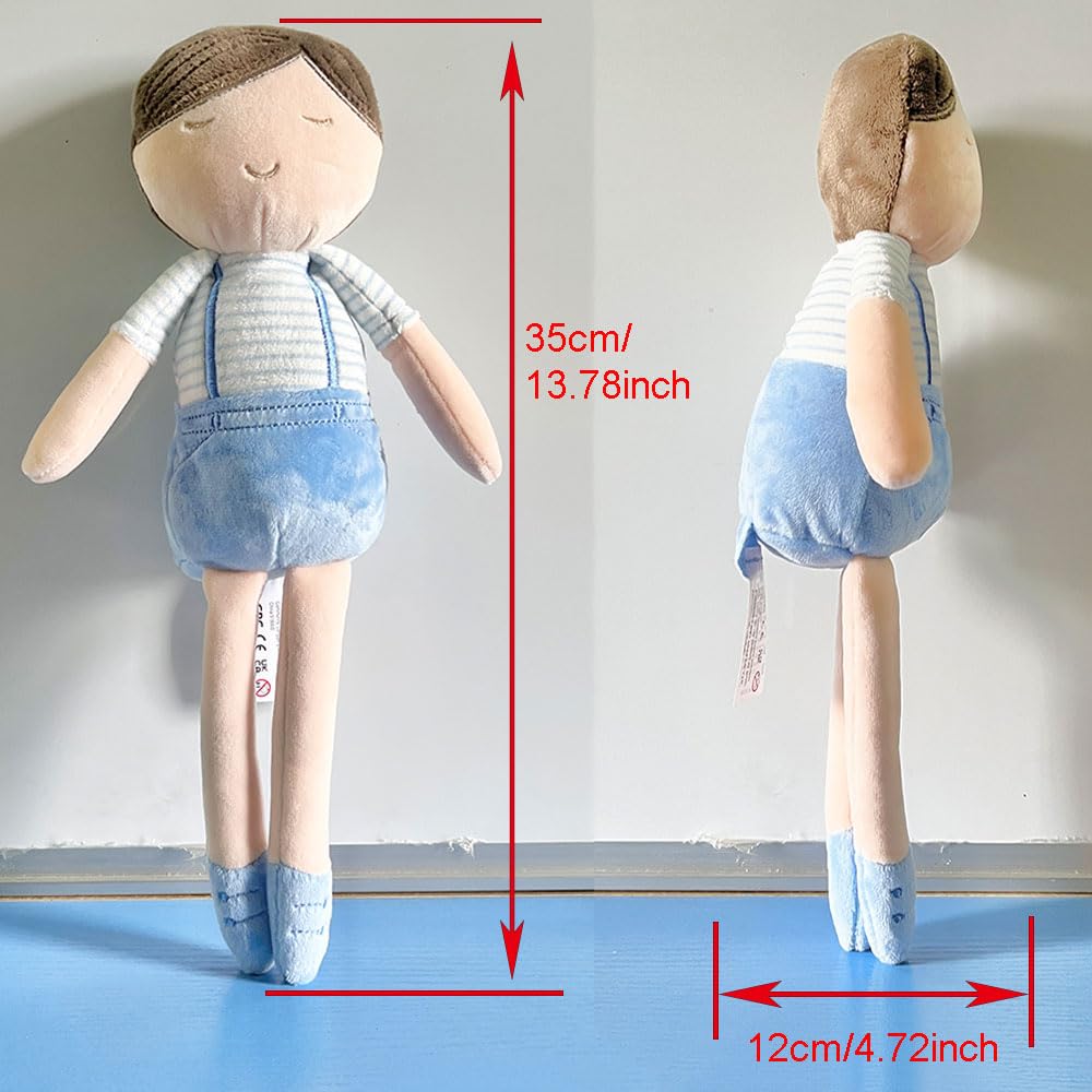 Fluffyfun Baby Doll Soft Ballerina Doll Plush 13.7' (Boy)
