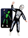 Urmagic Glow In The Dark Hoodies Set For Toddler Boys Girls Halloween Skeleton Costumes Pumpkin Sweatshirt Tracksuit Pants