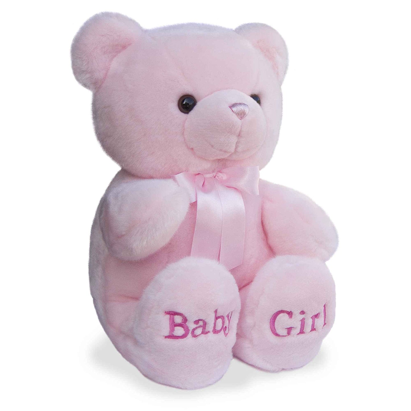 Aurora® Snuggly Comfy™ Bear Baby Stuffed Animal - Comforting Companion - Imaginative Play - Pink 18 Inches
