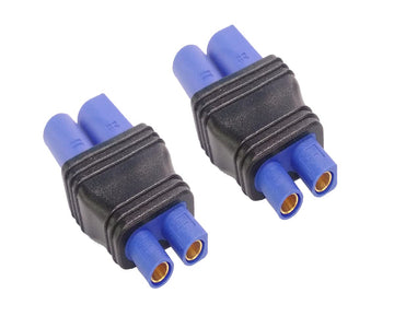 Woodguilin Ec5 Male Plug To Ec3 Female Connector Plug Adapter For Rc Lipo Battery Ec5 Plug To Ec3 Connection(2 Pack Ec5-Ec3)