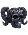Nemesis Now Drop Dead Gorgeous Figurine, Baphomet Occult Doll Skull Ornament, Gothic Decor Collectible And Gift, Expertly Hand-Painted, 20.5Cm - Solve And Coagula