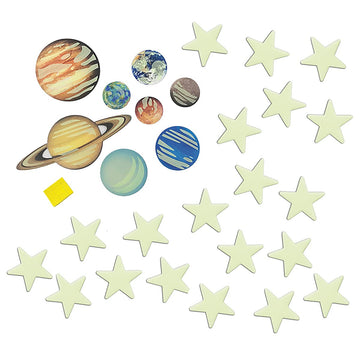 4M Glow Planets & Nova Stars - Astronomy Space Stem Toys Gift Room D Cor, For Boys & Girls Ages 3+