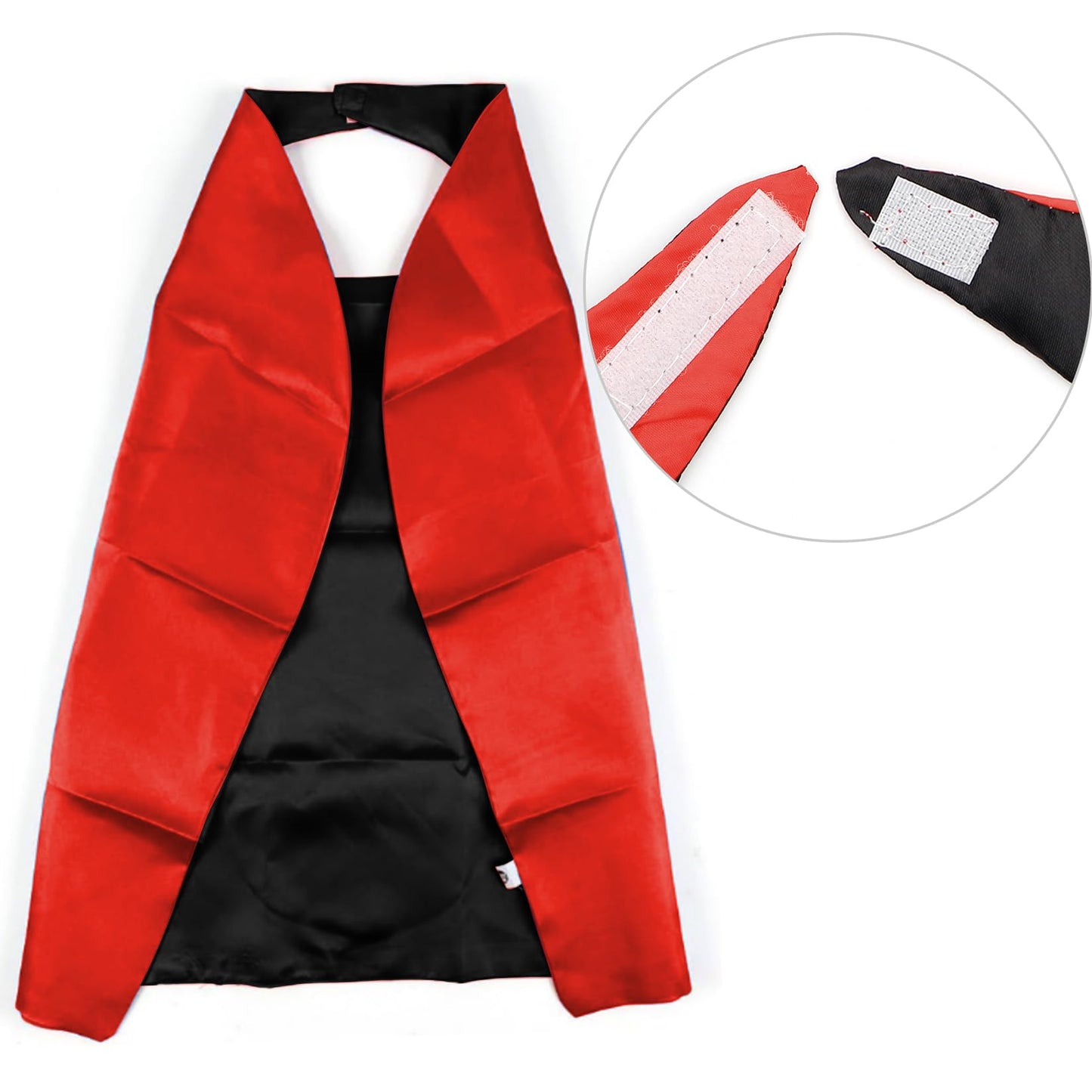 Mizzuco Superhero Capes For Kids Cloak With Mask Halloween Costumes And Party Dress Up 2Pcs(Purple+Red