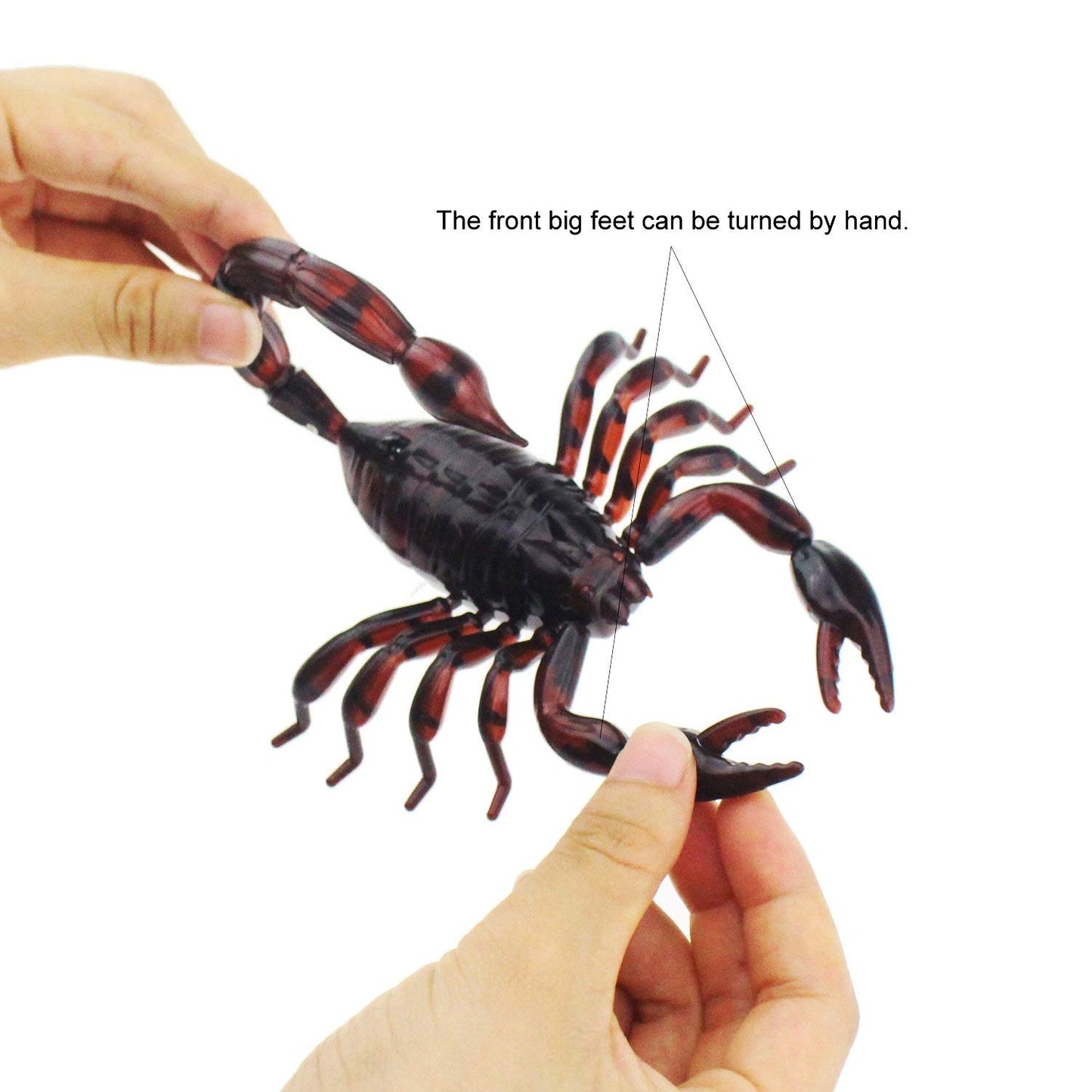 Tipmant Simulation RC Scorpion Remote Control Animal Vehicle Car Electric Scary Toy Halloween Kids Birthday Gift