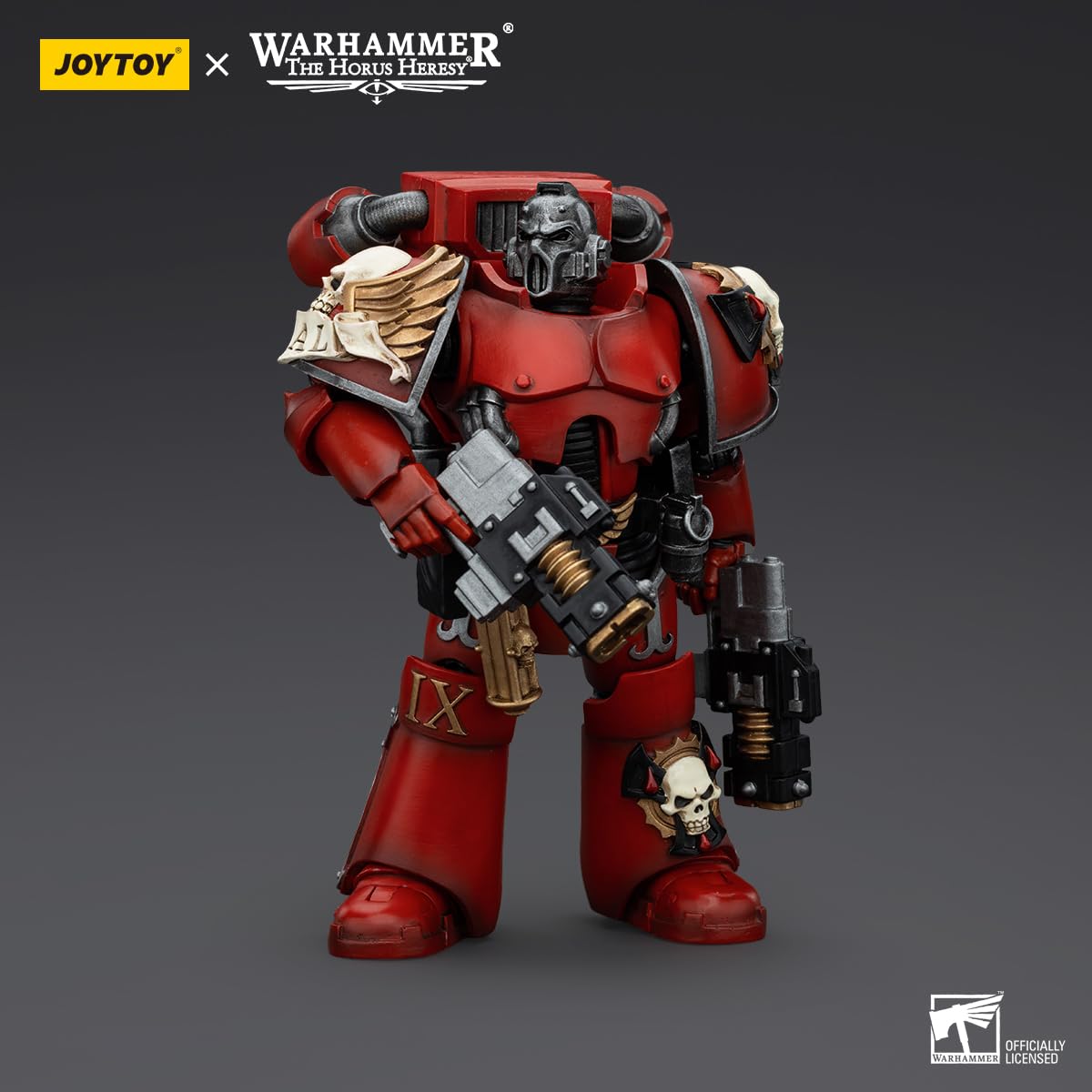 Beerise Joytoy 1/18 Action Figures - Warhammer The Horus Heresy Blood Angels Angel'S Tears Squad Erelim With Volkite Serpentas -
