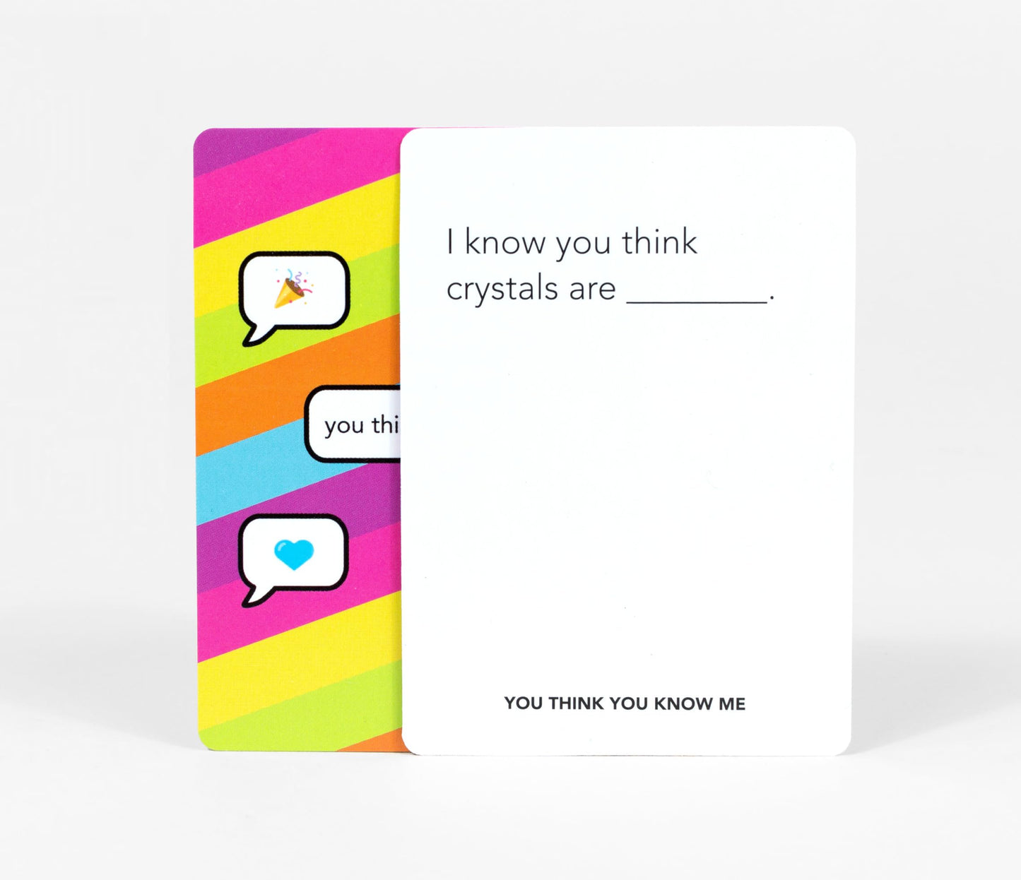 Pink Tiger Games You Think You Know Me Card Game - Cardstock, Model YTYKM