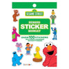 Bendon Sesame Street Mini Sticker Booklet Pad, Multicolor, Model 46879, Plastic Material