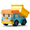 Robocar Poli, Dump DIE-CAST Metal Toy Cars, Dump Truck Toys, Construction Vehicle Truck Toy Party Birthday Gifts for Toddlers Ag