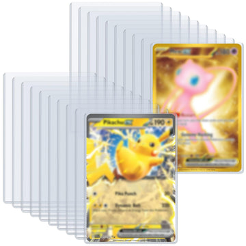 Rainmae 30 Pack 5.9 X 8.1 Jumbo Card Sleeves, Rigid Photocard Protectors For Oversized Trading Cards Sheet Protectors, Paper Sle