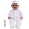 Jc Toys Hispanic 16-Inch Medium Soft Body Baby Doll La Baby | Washable |Removable Purple Outfit W/Hat And Pacifier | For Childre