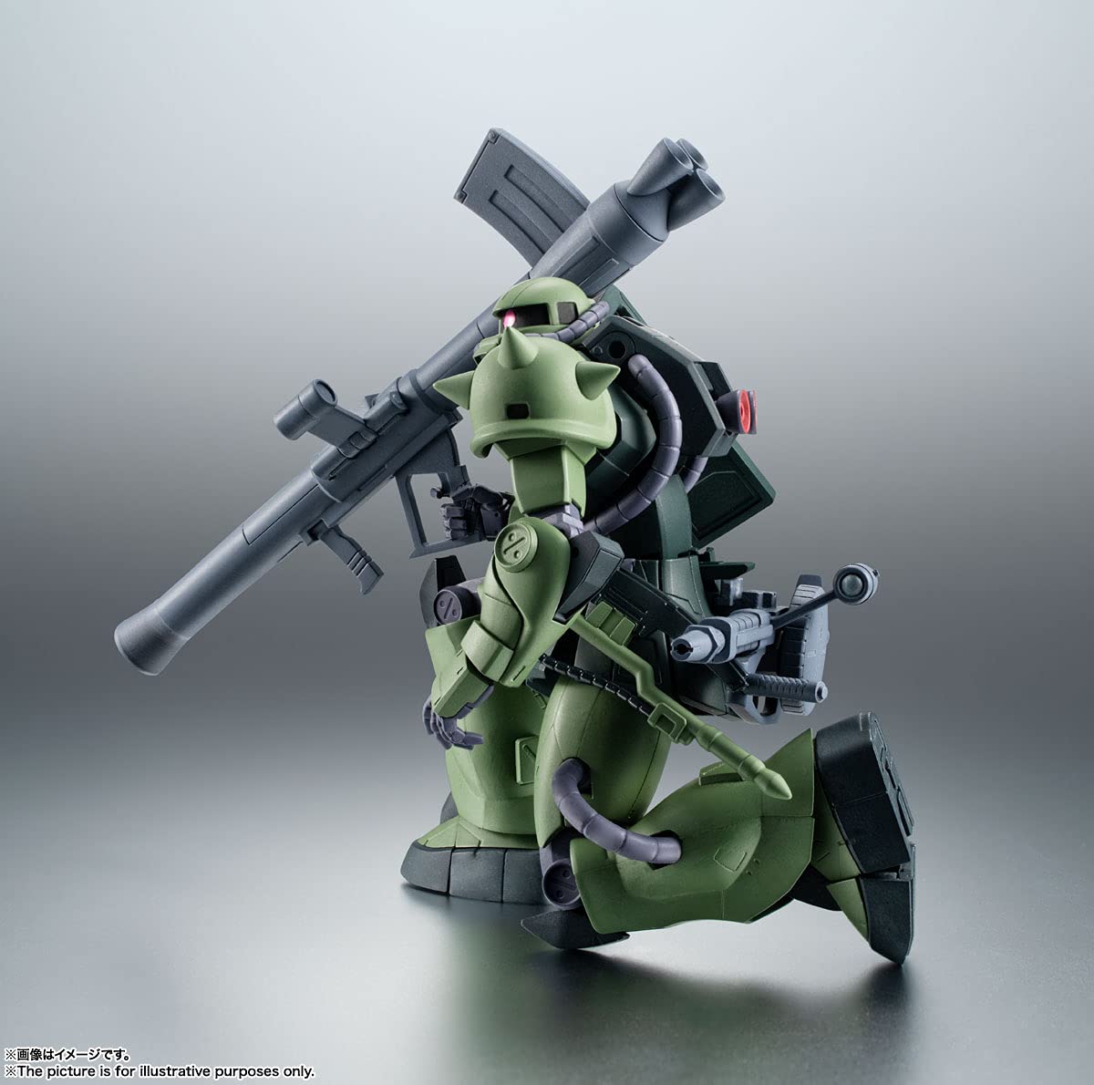 TAMASHII NATIONS - Mobile Suit Gundam The 08th MS Team - MS-06JC ZAKU II Type JC Version A.N.I.M.E. Bandai Spirits The Robot Spirits Collectible