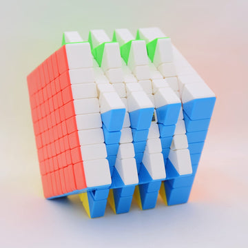 Bukefuno MoYu Meilong 8x8 Speed Puzzle Cube MFJS 8x8 Magic Cubes Moyu Cube Stickerless Meilong 8x8x8 Cubing Classroom MF8 Speed