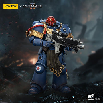 malt-inspiredISE JOYTOY 1/18 Action Figures - Warhammer Space Marine 2 Ultramarines Sergeant Gadriel Collectors Edition - 5 Ages 15+