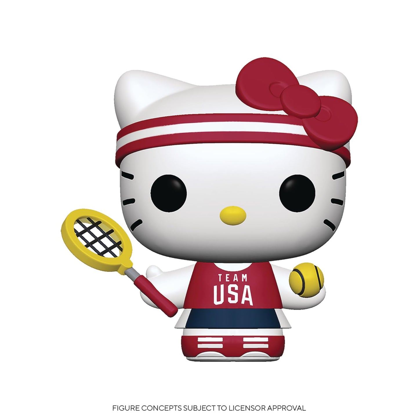 Funko Pop! Sanrio: Hello Kitty Sports - Tennis Hello Kitty, Multicolor