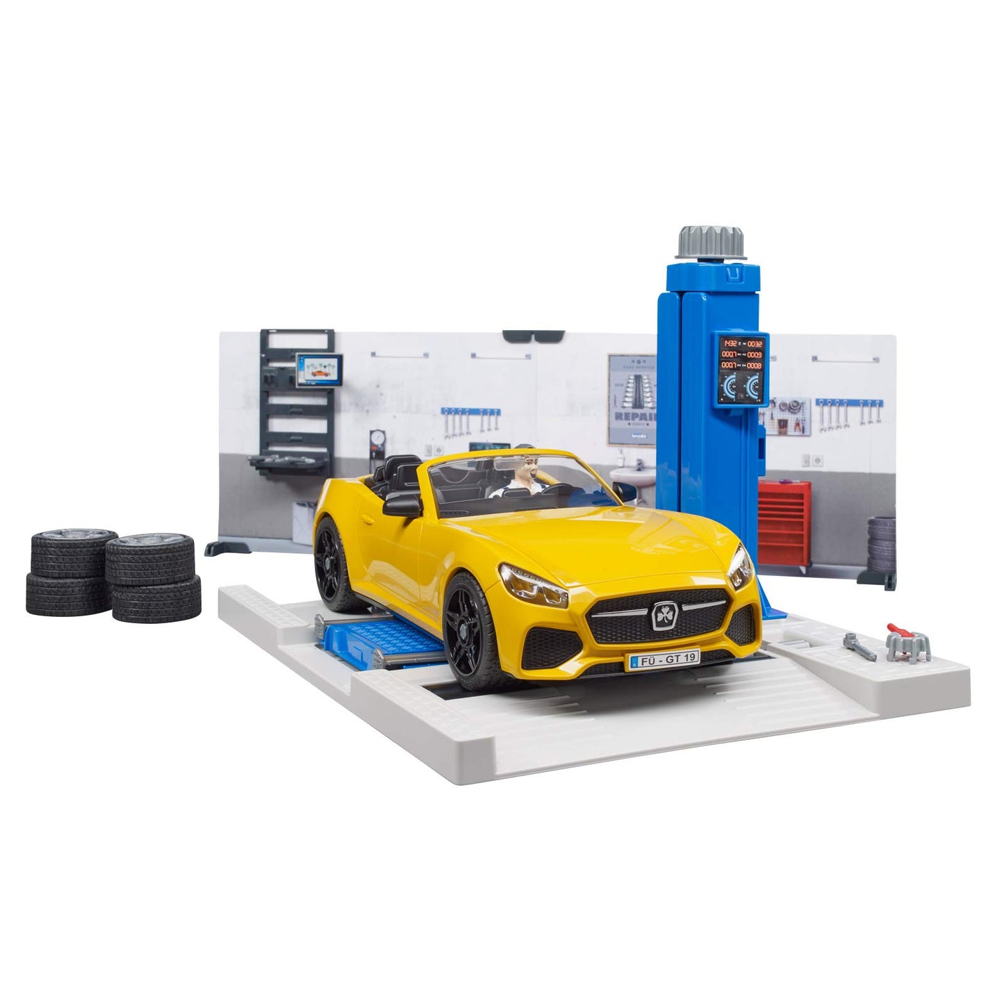 Bruder 62110 Bworld Car Service