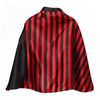 Storybook Wishes Reversible Red & Black Stripe 24'' Cape