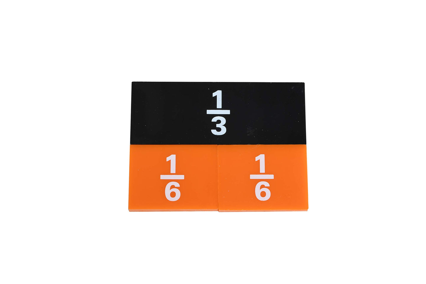 Learning Advantage Fraction/Decimal Tiles - Set Of 51 - Double-Sided Rainbow Tiles - Visual, Hands-On Math Resource - Teach Fractions, Decimals And Equivalents, 7673