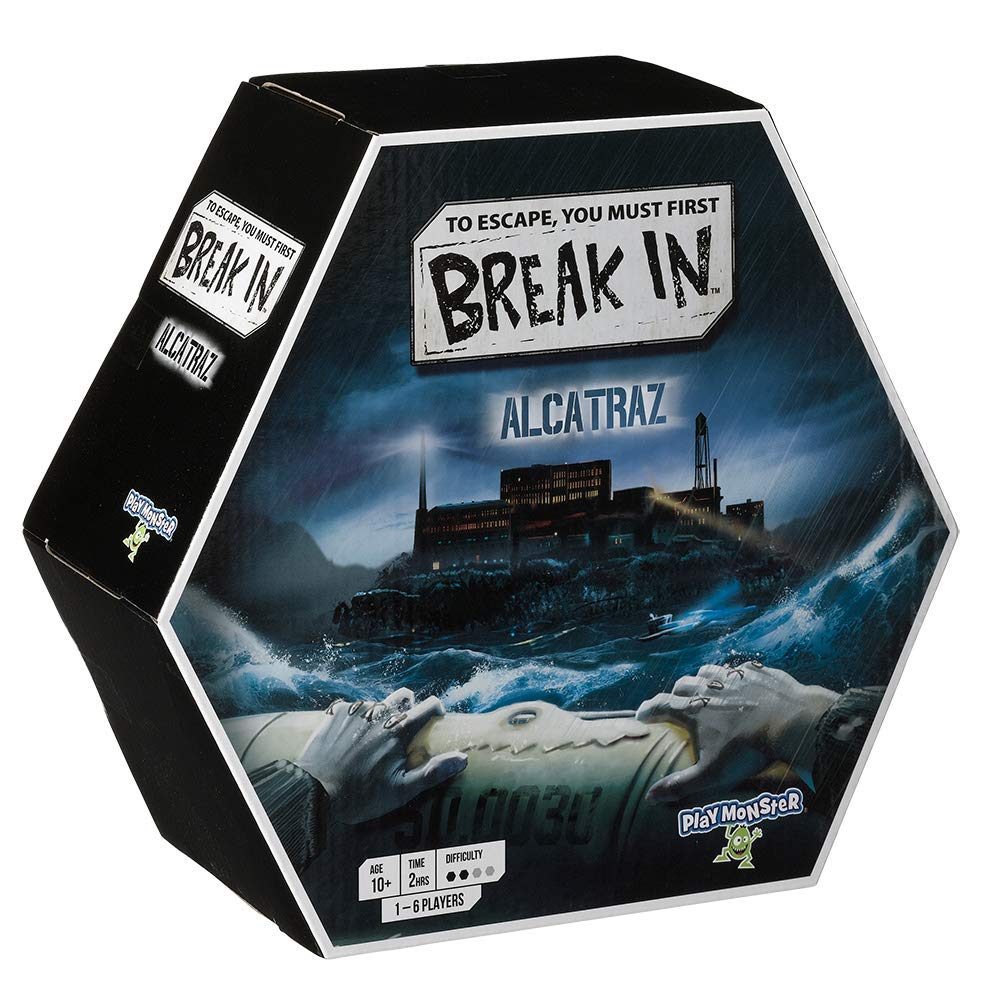 Break In - Alcatraz -- To Escape, You Must First... Break In! -- Unfold The Layers Of The Box And The Story As You Race To Escape
