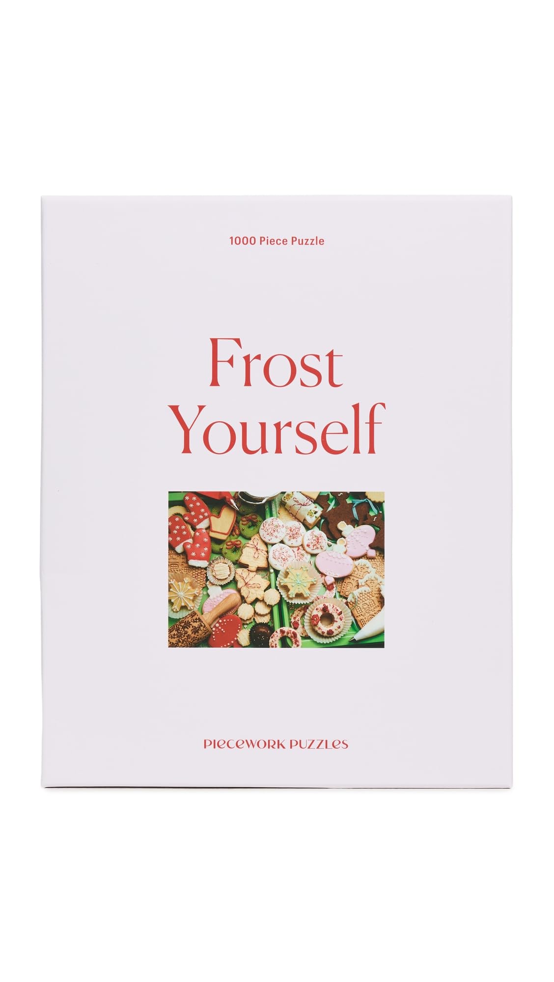 Piecework Puzzles Womens Frost Yourself Puzzle, Pink, One Size