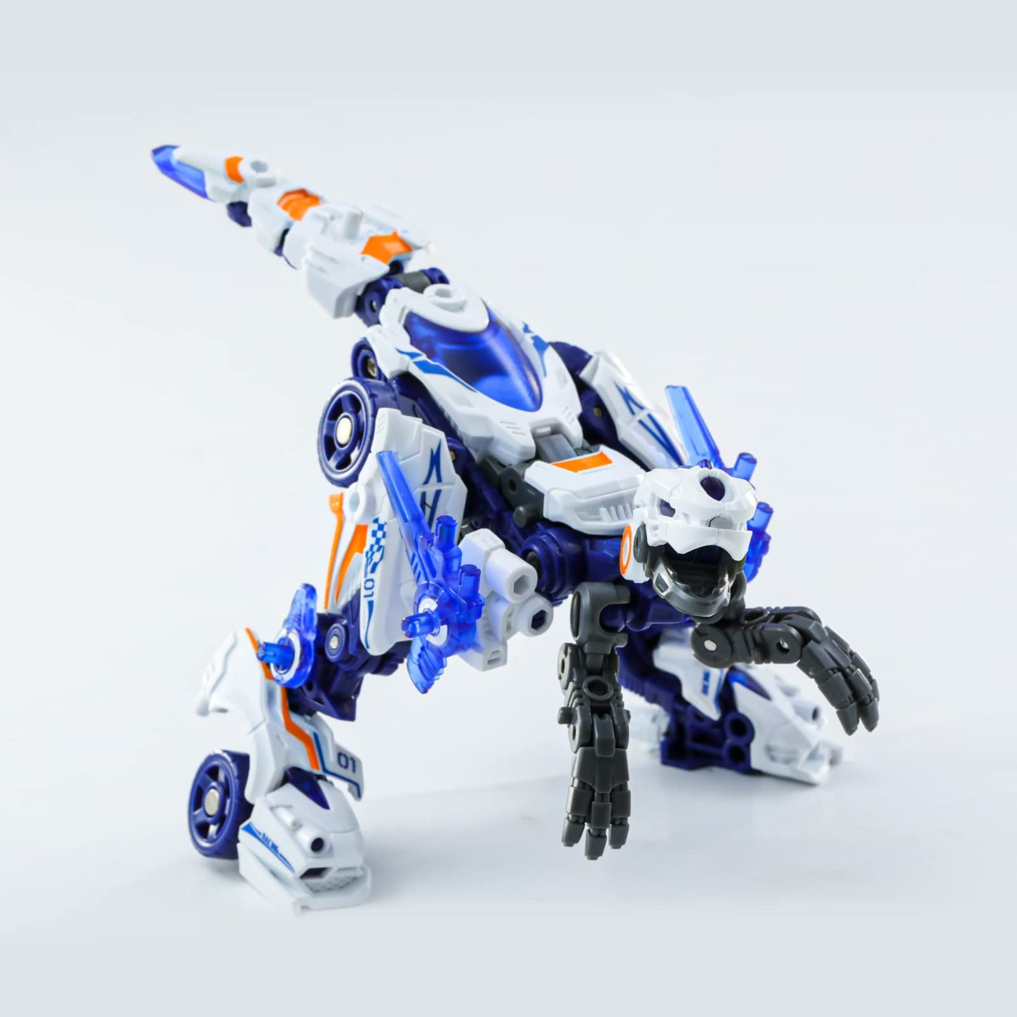 52Toys Beastdrive Wheel Raptor Deformation Toys Action Figure, Converting Toys In Vehicle And Beast, Perfect Birthday Party Gift