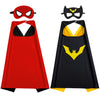 Karazzo Superhero Capes And Masks Kids Costumes Halloween Christmas Cosplay Dress Up For Boys (2P-1)