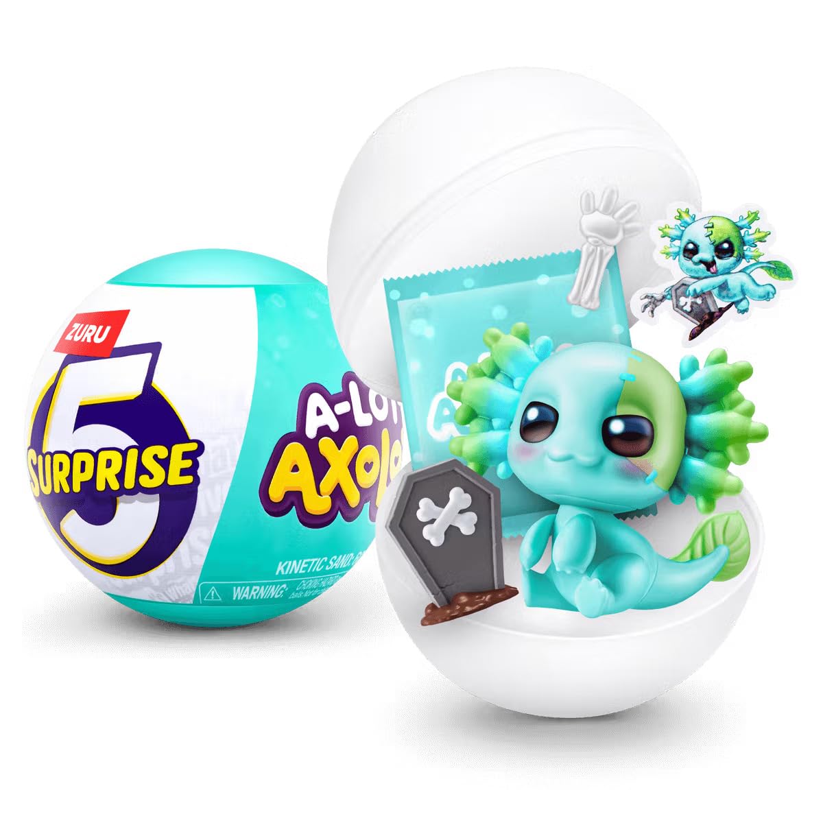 ZURU France A Lot A Axolotls S1 Figure in PDQ Model Random