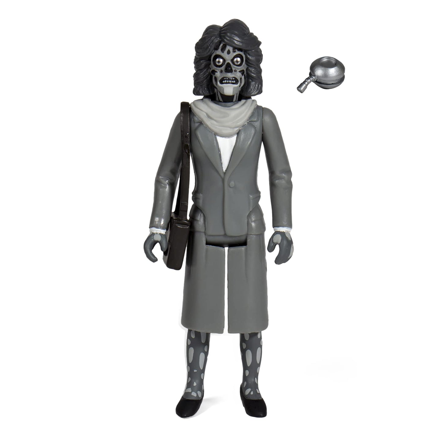 Super7 They Live Female Ghoul (Black And White) - 3.75' They Live Action Figure With Accessories Classic Horror Collectibles And Retro Toys