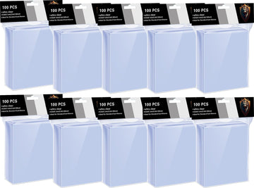 1000 Counts Soft Inner Sleeves For Trading Cards,Clear Perfect Fit Protector For Tcg,And Sports Collectibles (Basketball, Baseba