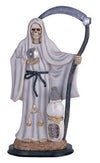 Stealstreet Ss-G-316.72W Santa Muerte Saint Death Grim Reaper Statue Figurine, 16', White