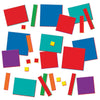 EAI Education Algebra Tiles Combination Set - 54 Multicolor Plastic Pieces, Model 520692-SZ