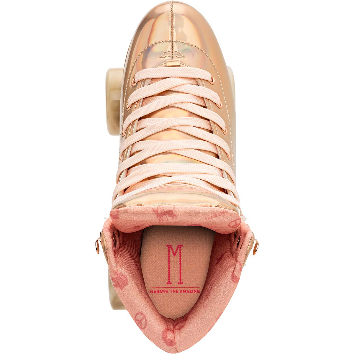 Impala Quad Skate for Girls & Adults, Size 6, Marawa Rose Gold, Aluminum Material