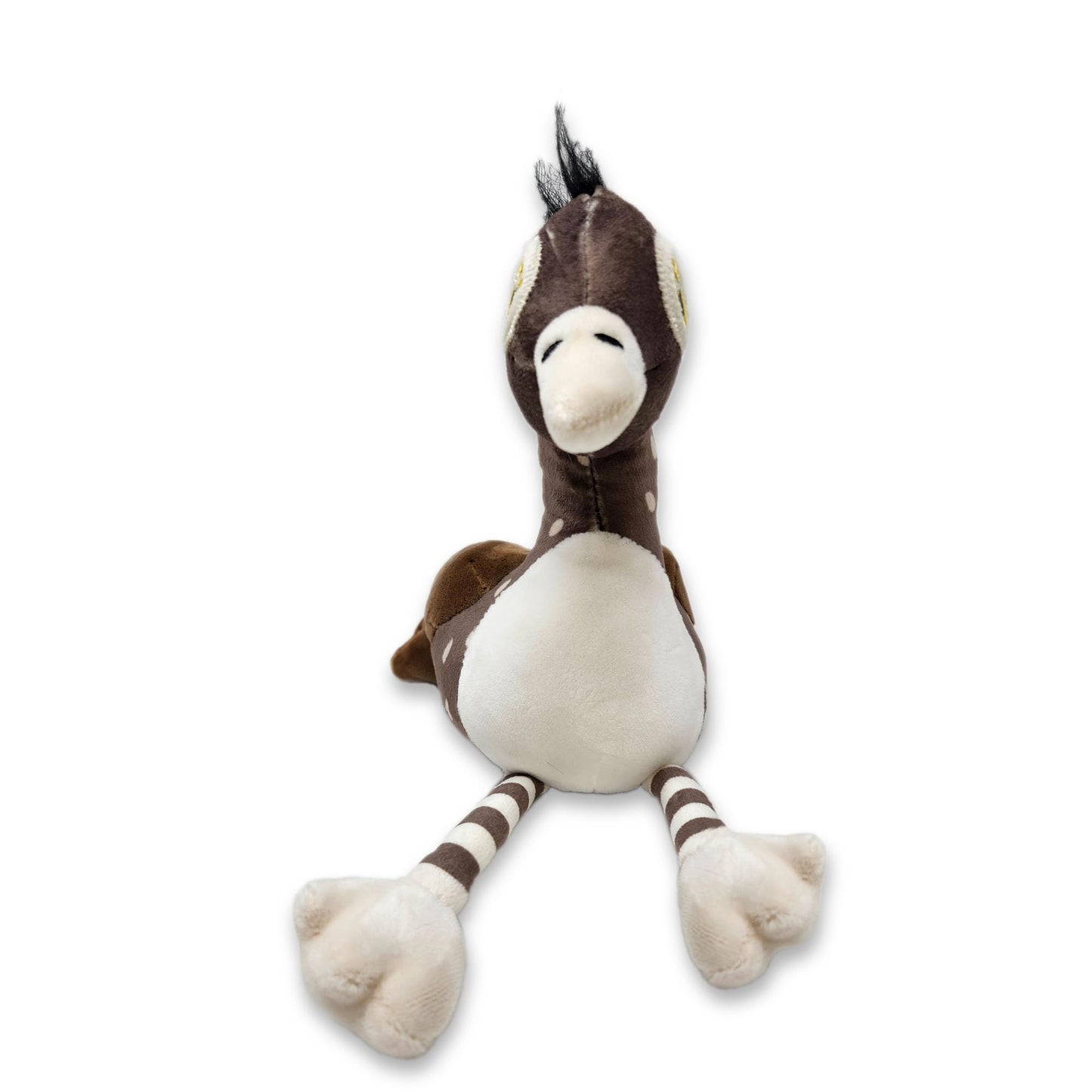 PLUSHOLOGY Squishy Roadrunner Plush Toy, 6" Tall, Ultra Soft Polyester, Multicolored, Child-Safe Embroidered Eyes, Model 155494