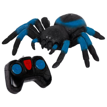 Terra by Battat Blue Tarantula - Remote Control Spider with Light-Up Eyes - Electronic Toy for Kids Aged 6 and Up - Model AN2818Z