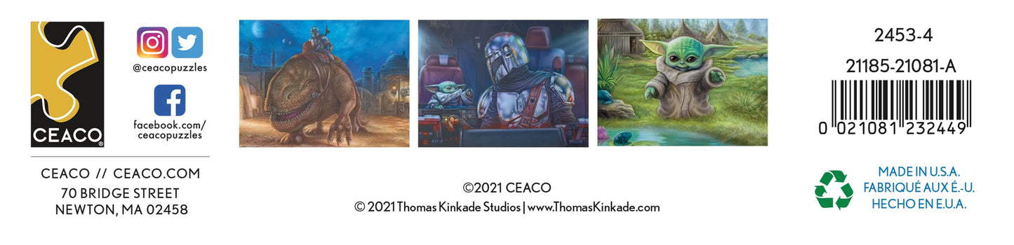 Ceaco - Thomas Kinkade - Mandalorian Collection - The Reckoning - 550 Piece Jigsaw Puzzle