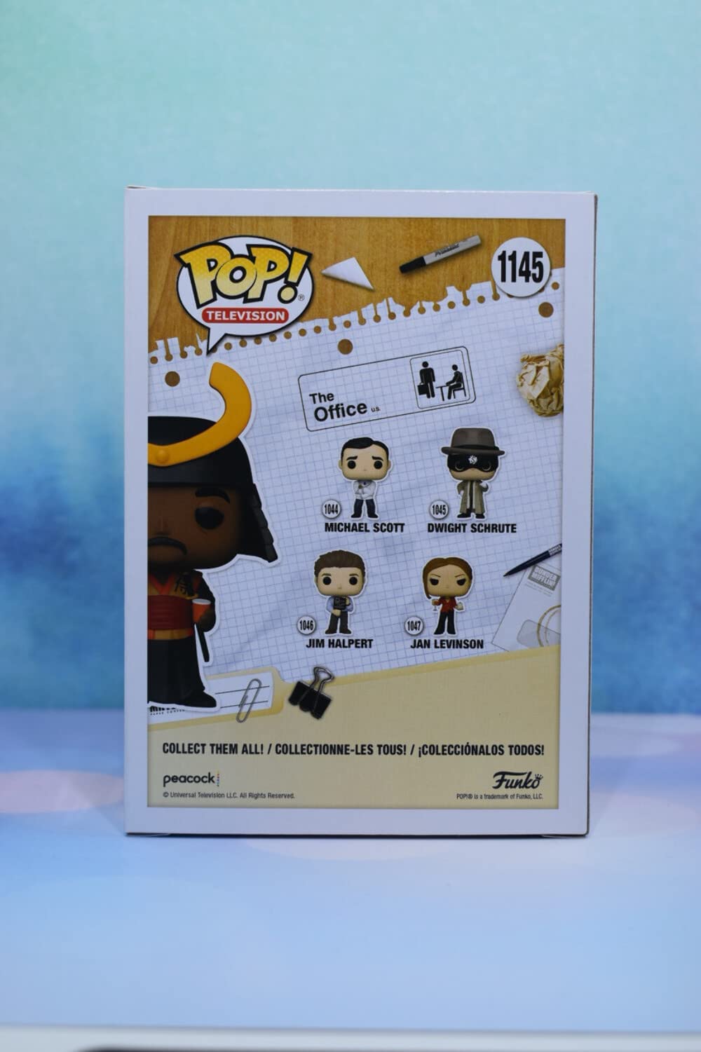 Funko Pop! The Office Stanley Hudson As Samurai Warrior Funkon Summer Convention 2021 Shared 1145
