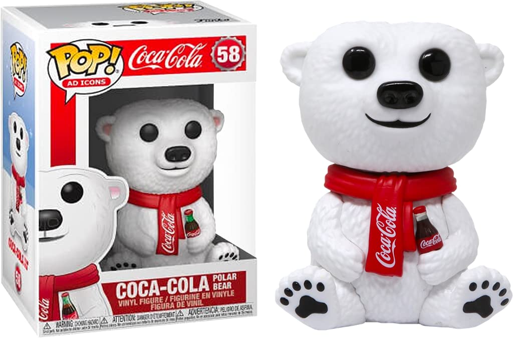 Funko Pop! Ad Icons: Coca-Cola - Polar Bear, Multicolor, Model:41732