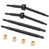 OGRC +5mm Extended Thread CVD Front Rear Axle Shafts Drive Shafts for 1/18 TRX4M Axles RC Upgrade Parts