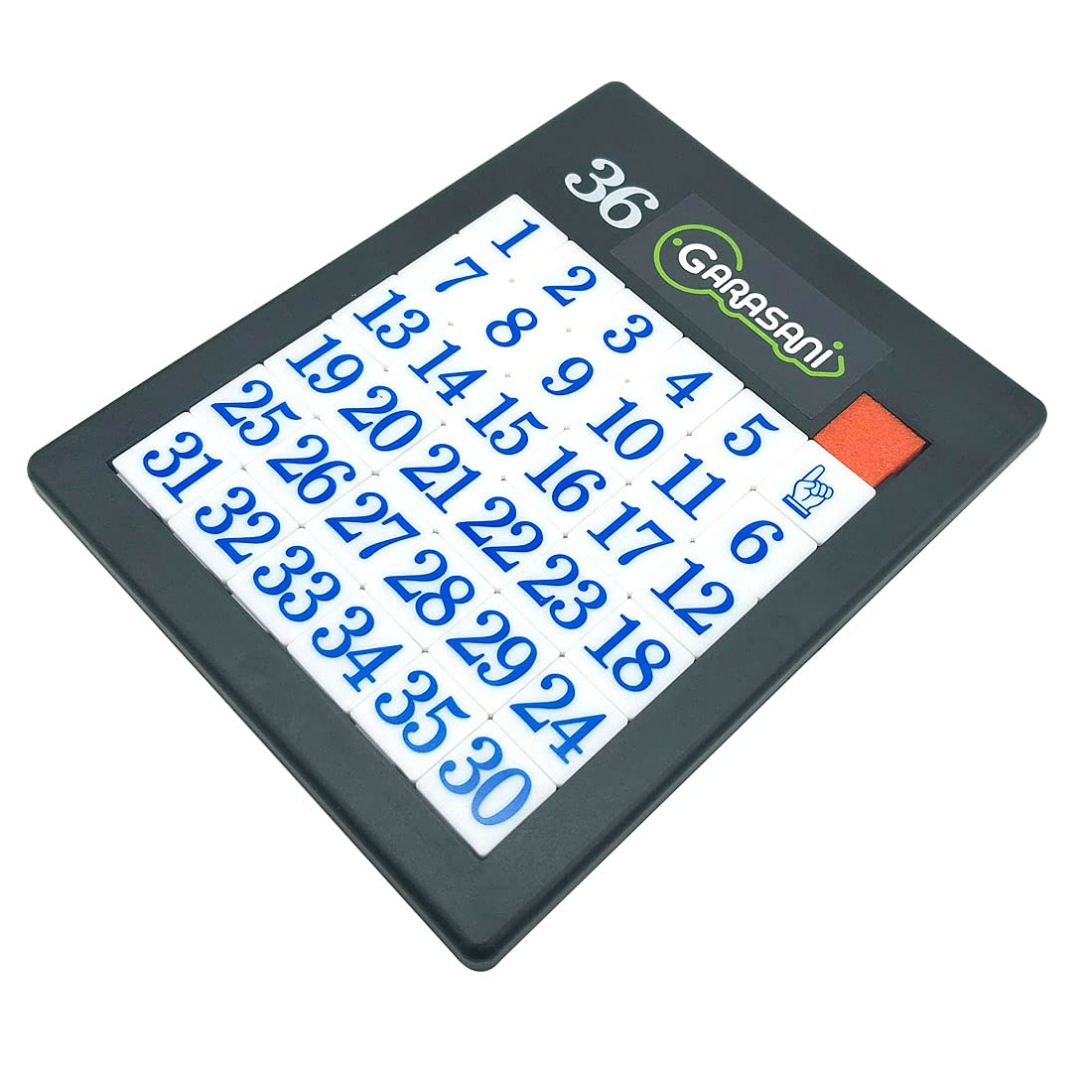 Number Slide Puzzle Brain Teaser Iq Game (35 Number)