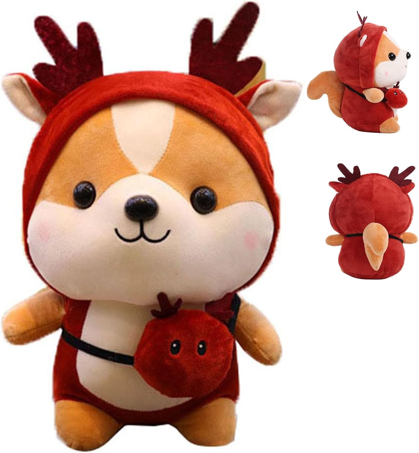 Cute Dog Plush Stuffed Animal In Costume Adorable Plushies Wearing Outfit Plush Toys Great For Kids And Lovers,Stuffed Dog Anima